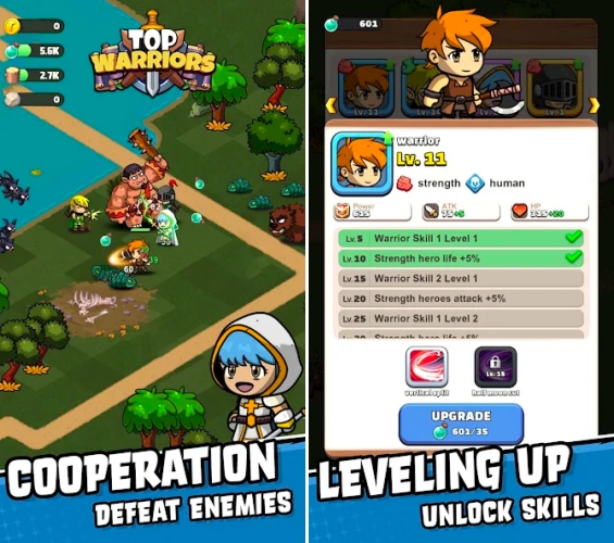 TopWarriors เปิด Early Access บนสโตร์ต่างประเทศแล้ว 8 TopWarriors เปิด Early Access บนสโตร์ต่างประเทศแล้ว