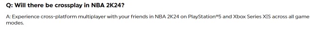NBA2K24 จำกัดการเล่นข้ามแพลตฟอร์มสำหรับผู้เล่นพีซี 2 NBA2K24 จำกัดการเล่นข้ามแพลตฟอร์มสำหรับผู้เล่นพีซี