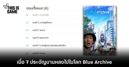นักเขียนไทยเขียนนิยายเรื่อง ''เมื่อ 7 ประจัญบานหลงไปในโลก Blue Archive''