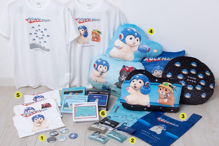 Capcom ร่วมมือกับ LINE ผลิตสินค้าเซ็ตใหม่ Rockman x Sukeroku