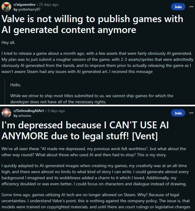 Valve จะไม่อนุมัติเกมที่ใช้ AI สร้างเนื้อหาที่กระทบกับลิขสิทธิ์ลง Steam 2 Valve จะไม่อนุมัติเกมที่ใช้ AI สร้างเนื้อหาที่กระทบกับลิขสิทธิ์ลง Steam
