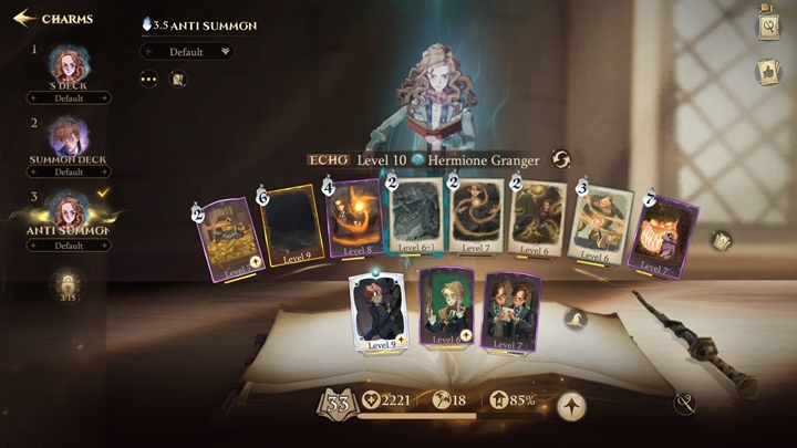 แนวทางการจัด Deck Hermione สาย Thunderstorm ใน Harry Potter: Magic Awakened
