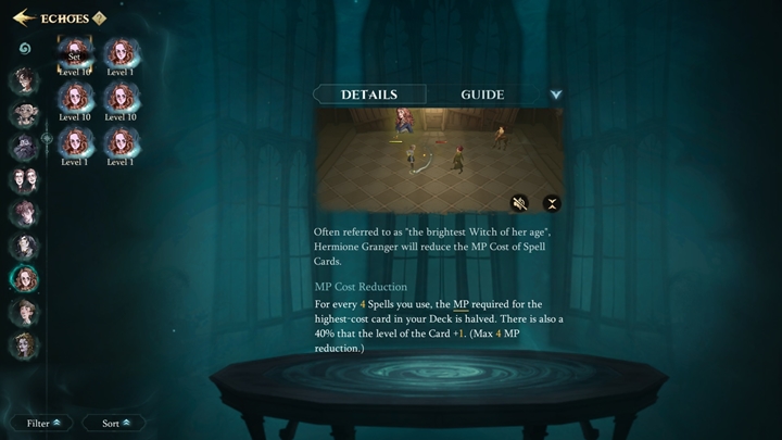 แนวทางการจัด Deck Hermione สาย Thunderstorm ใน Harry Potter: Magic Awakened