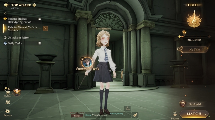 แนวทางการจัด Deck Summon ใน Harry Potter: Magic Awakened