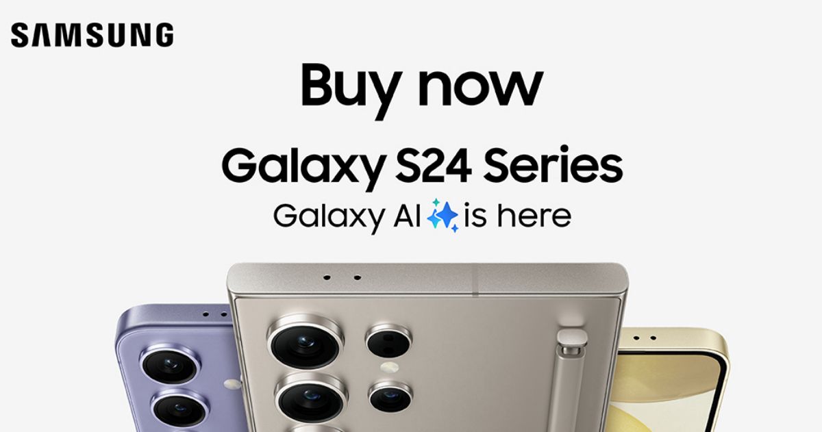 Samsung Galaxy S24 Series วางจำหน่ายอย่างเป็นทางการแล้ววันนี้ พร้อมโปรแรง 2 ต่อ 1 Samsung Galaxy S24 Series วางจำหน่ายอย่างเป็นทางการแล้ววันนี้ พร้อมโปรแรง 2 ต่อ