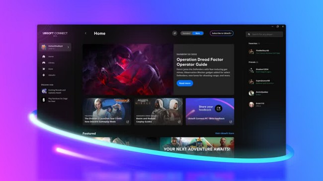 Ubisoft Connect ยกเครื่องครั้งใหญ่หวังดึงดูดผู้ใช้งานมากขึ้น 2 Ubisoft Connect ยกเครื่องครั้งใหญ่หวังดึงดูดผู้ใช้งานมากขึ้น