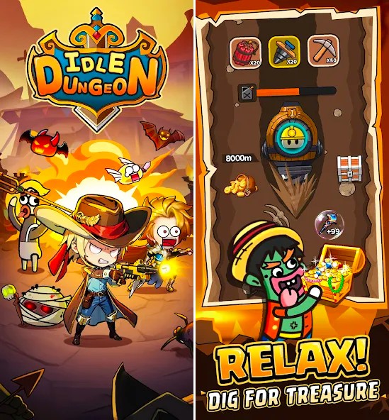 Idle Dungeon เปิดให้บริการบนสโตร์ไทยแล้ว