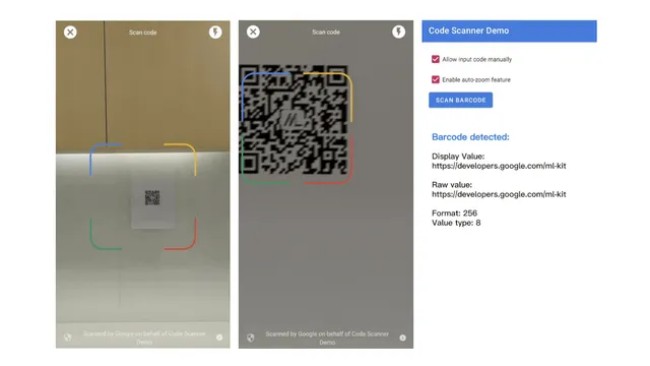 Google พัฒนา API ใหม่สำหรับการใช้งานสแกน QR Code