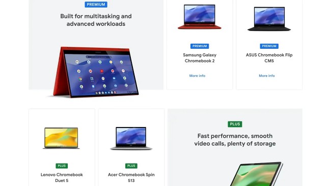 Google พัฒนาแบรนด์ Chromebook X สำหรับรุ่นระดับสูง 2 Google พัฒนาแบรนด์ Chromebook X สำหรับรุ่นระดับสูง