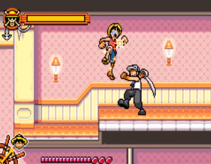 5 เกม One Piece บนเครื่อง Gameboy Advance