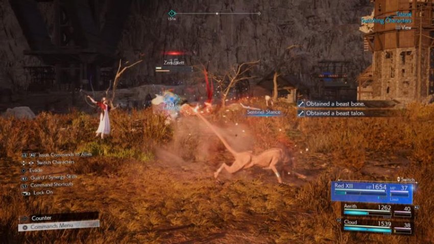 เผยข้อมูลเกมเพลย์ Red XIII ใน Final Fantasy VII Rebirth