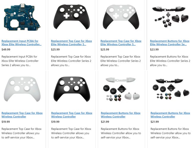 Microsoft วางขายชิ้นส่วนสำหรับจอย Xbox เพื่อซ่อมด้วยตัวเอง 2 Microsoft วางขายชิ้นส่วนสำหรับจอย Xbox เพื่อซ่อมด้วยตัวเอง