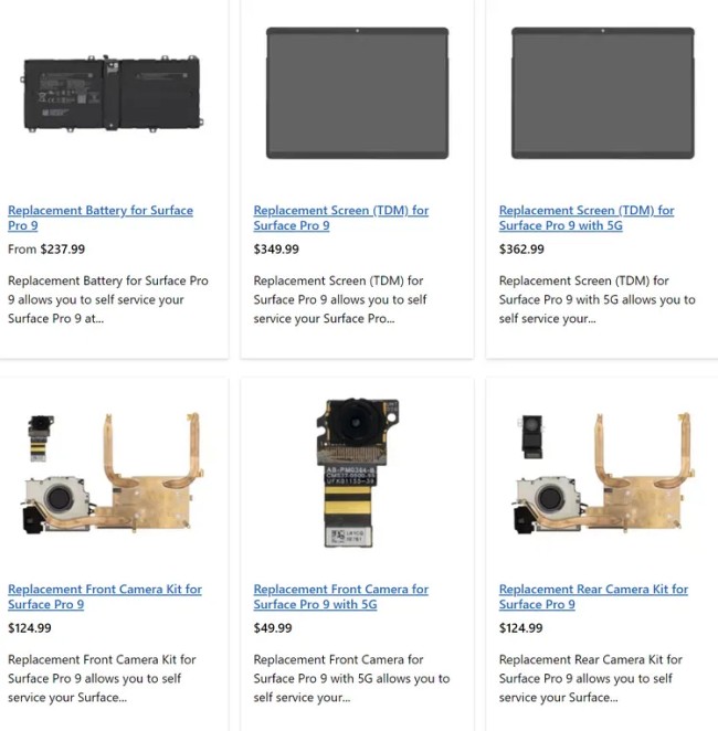 Microsoft วางจำหน่ายส่วนประกอบสำหรับซ่อมด้วยตัวเองของ Surface 2 Microsoft วางจำหน่ายส่วนประกอบสำหรับซ่อมด้วยตัวเองของ Surface