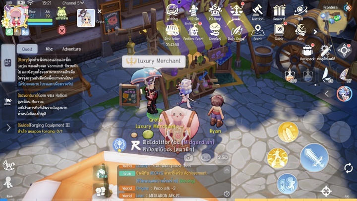 10 ทริคการปล่อยบอทในเกม Ragnarok Origin 10 10 ทริคการปล่อยบอทในเกม Ragnarok Origin