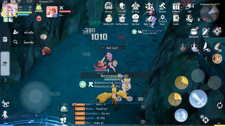 7 สิ่งที่ควรทำในหนึ่งวันในเกม Ragnarok Origin