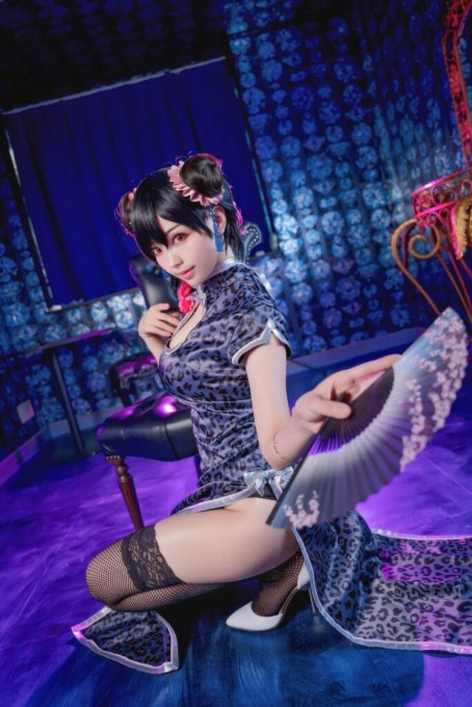 คอสเพลย์ Tifa ในชุดกี่เพ้าสุดคิวท์ 6 คอสเพลย์ Tifa ในชุดกี่เพ้าสุดคิวท์