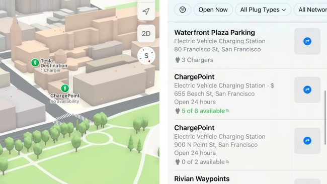 Apple Maps ใน iOS 17 จะแสดงสถานีชาร์จรถยนต์ไฟฟ้า 2 Apple Maps ใน iOS 17 จะแสดงสถานีชาร์จรถยนต์ไฟฟ้า