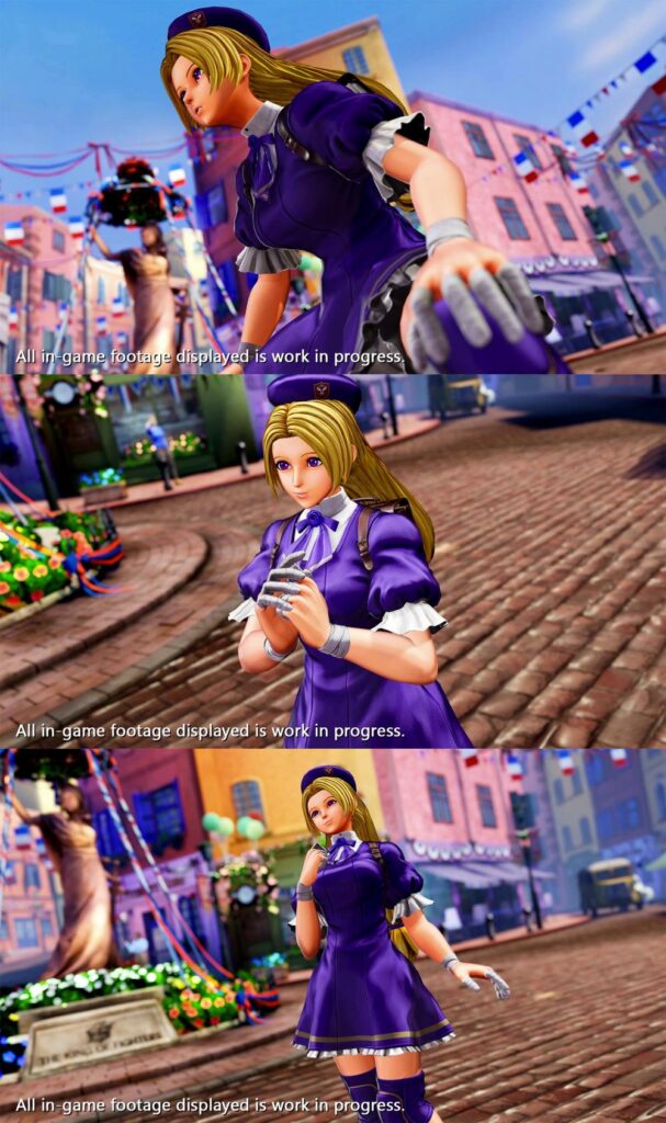 The King of Fighters XV เปิดตัว Hinako นักเรียนสาวสายซูโม่สุดแบ๊ว