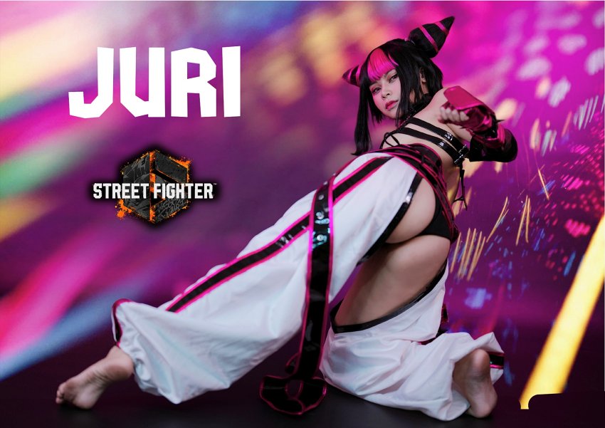 คุณมิรินจัดหนักแปลงโฉมเป็น Juri Han จาก Street Fighter 2 คุณมิรินจัดหนักแปลงโฉมเป็น Juri Han จาก Street Fighter