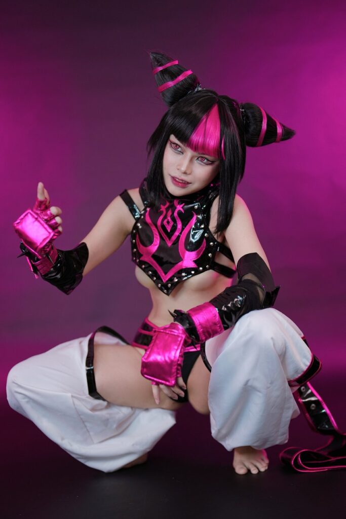 คุณมิรินจัดหนักแปลงโฉมเป็น Juri Han จาก Street Fighter 4 คุณมิรินจัดหนักแปลงโฉมเป็น Juri Han จาก Street Fighter