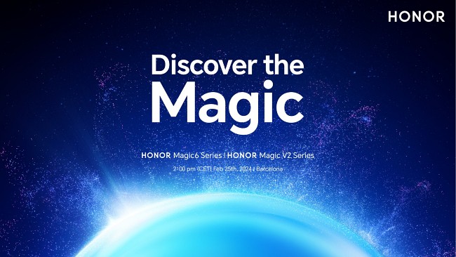 เผยวันเปิดตัว Honor Magic6 สำหรับตลาดนอกประเทศจีน 2 เผยวันเปิดตัว Honor Magic6 สำหรับตลาดนอกประเทศจีน