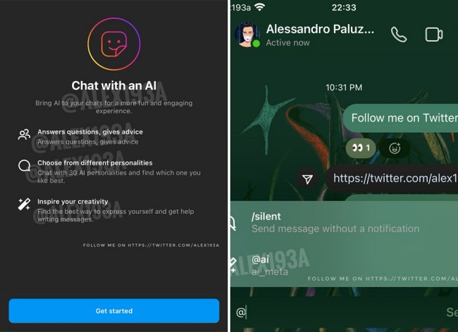 Instagram เตรียมปล่อยเครื่องมือแชทบอทในอนาคต 2 Instagram เตรียมปล่อยเครื่องมือแชทบอทในอนาคต