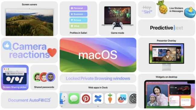 เปิดตัวระบบใหม่ macOS Sonoma มาพร้อมฟีเจอร์สำหรับการเล่นเกม