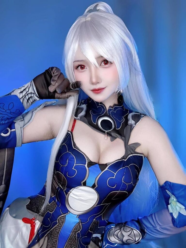 คอสเพลย์ Jingliu จาก Honkai: Star Rail ที่สวยเซ็กซี่น่ารักเกินห้ามใจ
