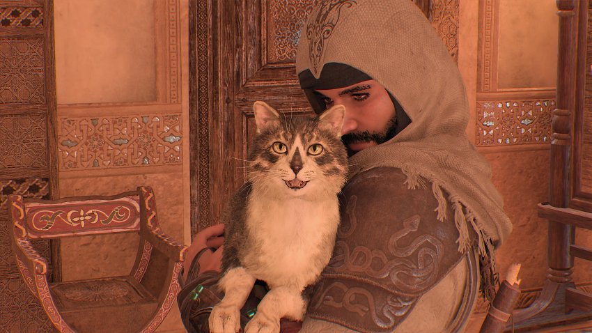 ผู้เล่น Assassin's Creed Mirage พบแมวที่มีสัญลักษณ์ของภราดรนักฆ่าบนใบหน้า 2 ผู้เล่น Assassin's Creed Mirage พบแมวที่มีสัญลักษณ์ของภราดรนักฆ่าบนใบหน้า