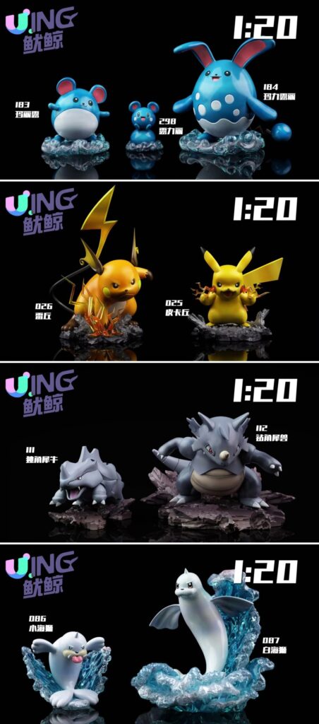 UING Studios เปิดตัวฟิกเกอร์เซ็ต 'The Evolution' ของโปเกมอนทั้ง 4 ตัว 2 UING Studios เปิดตัวฟิกเกอร์เซ็ต 'The Evolution' ของโปเกมอนทั้ง 4 ตัว