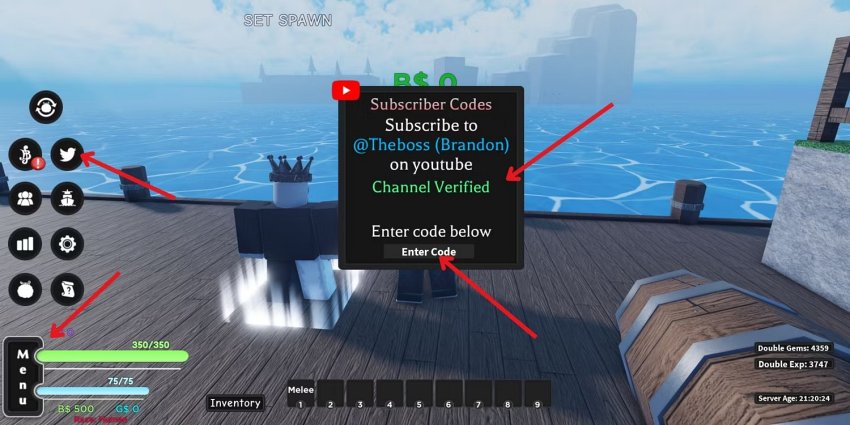 รวมโค้ด Roblox - A One Piece Game 3 รวมโค้ด Roblox - A One Piece Game