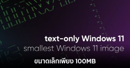 นักพัฒนาประสบความสำเร็จในการทำให้ขนาด Windows 11 เหลือเพียงแค่ 100MB
