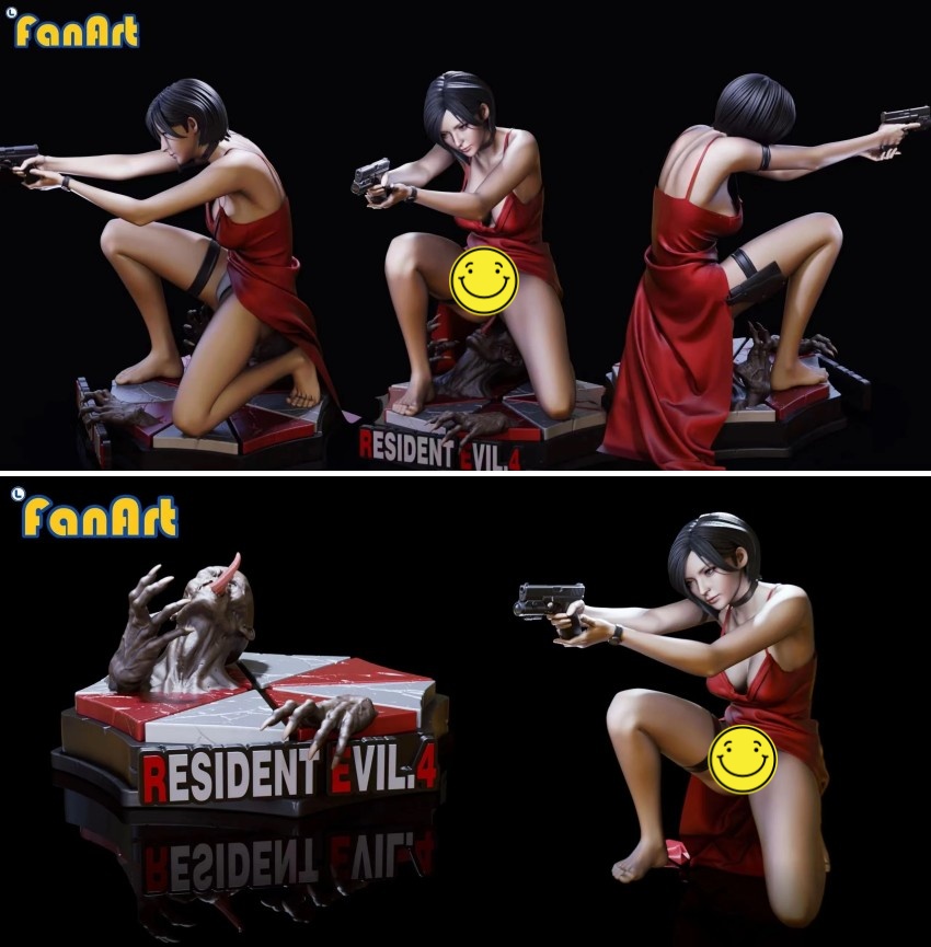 FanArt Studio ปล่อยฟิกเกอร์ Ada Wong ที่เล็งปืนได้สั่นหัวใจ 2 FanArt Studio ปล่อยฟิกเกอร์ Ada Wong ที่เล็งปืนได้สั่นหัวใจ
