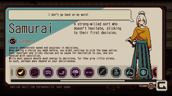 [รีวิว] Refind Self: The Personality Test Game