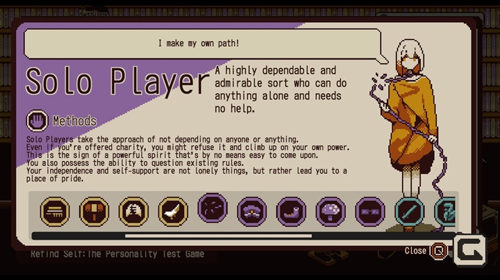 [รีวิว] Refind Self: The Personality Test Game