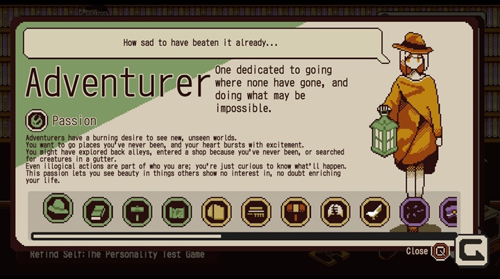 [รีวิว] Refind Self: The Personality Test Game