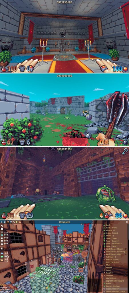 Wizordum เกม FPS สไตล์เรโทรที่กราฟิกอย่างสวย! 2 Wizordum เกม FPS สไตล์เรโทรที่กราฟิกอย่างสวย!
