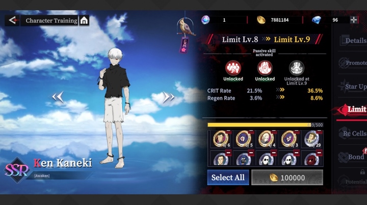 10 ทริคมือใหม่ที่ควรรู้ในเกม Tokyo Ghoul: Break the Chains 3 10 ทริคมือใหม่ที่ควรรู้ในเกม Tokyo Ghoul: Break the Chains