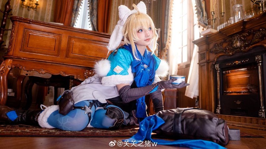 คอสเพลย์ Lynx จาก Honkai: Star Rail เวอร์ชั่นสาวน้อย 4 คอสเพลย์ Lynx จาก Honkai: Star Rail เวอร์ชั่นสาวน้อย