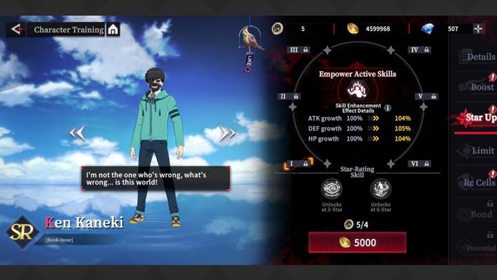 7 วิธีเพิ่มค่า CP หรือพลังต่อสู้ในเกม Tokyo Ghoul: Break the Chains 4 7 วิธีเพิ่มค่า CP หรือพลังต่อสู้ในเกม Tokyo Ghoul: Break the Chains