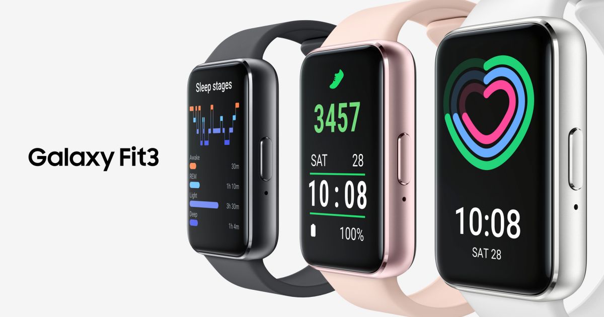 Galaxy Fit3 ใหม่! ใส่ความฟิต ให้ชีวิตเฮลตี้ในแบบที่ดีที่สุด วางจำหน่ายแล้ววันนี้เพียง 1,990 บาท 1 Galaxy Fit3 ใหม่! ใส่ความฟิต ให้ชีวิตเฮลตี้ในแบบที่ดีที่สุด วางจำหน่ายแล้ววันนี้เพียง 1,990 บาท