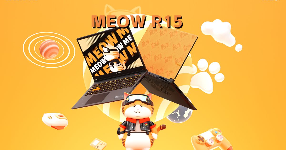 คนรักแมวห้ามพลาด! COLORFIRE MEOW Gaming Laptops มาถึงแล้ว