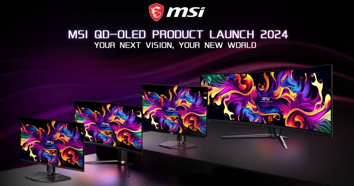 MSI เปิดตัว MSI QD-OLED จอพาเนลใหม่ 1 MSI เปิดตัว MSI QD-OLED จอพาเนลใหม่