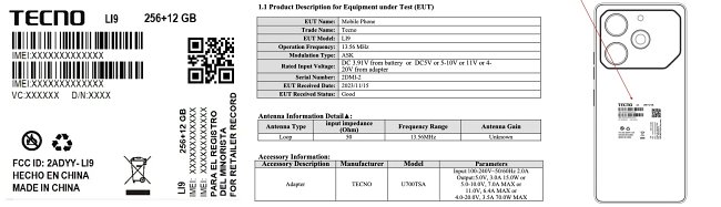เผยข้อมูลใหม่ของ Tecno POVA 6 Pro 2 เผยข้อมูลใหม่ของ Tecno POVA 6 Pro