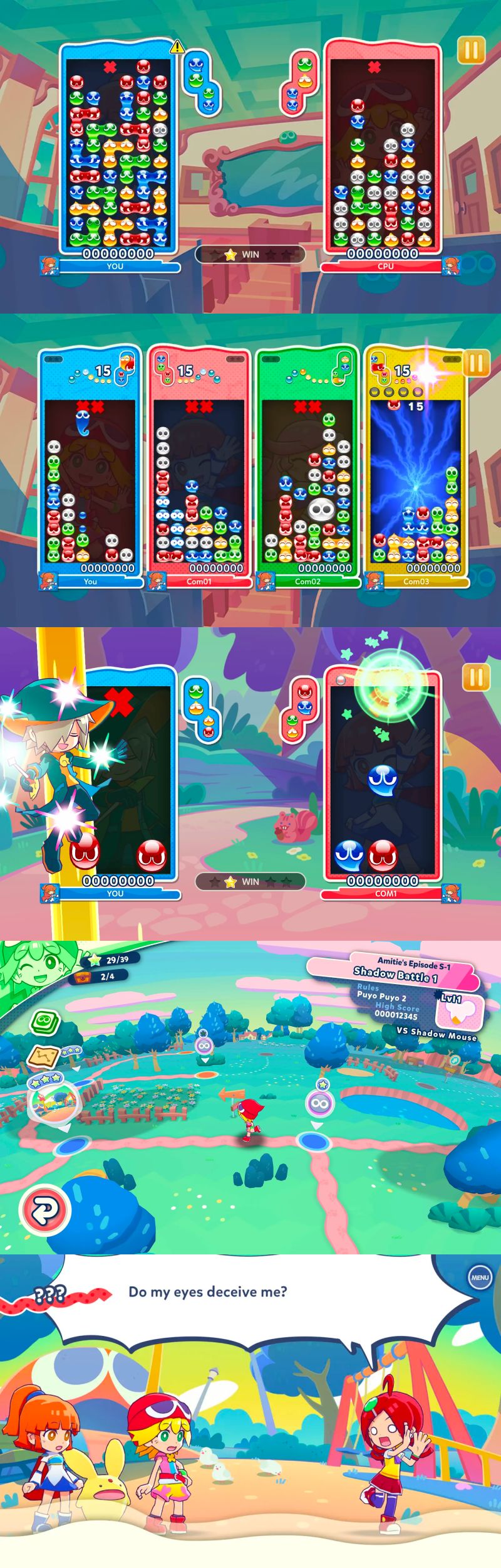 Puyo Puyo Puzzle Pop เปิดลงทะเบียนล่วงหน้าบน Apple Arcade แล้ว 4 Puyo Puyo Puzzle Pop มือถือ