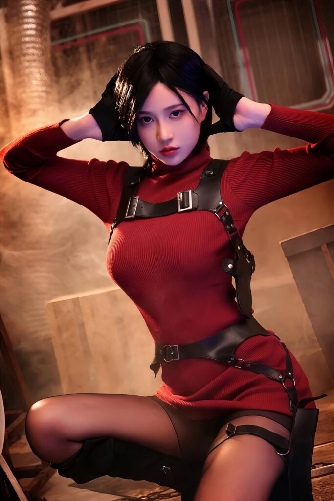 คอสเพลเยอร์สาย OLF โชว์การแต่งคอสเพลย์เป็น Ada Wong จาก Resident Evil 4 Ada Wong Resident Evil Cosplay by Nnian