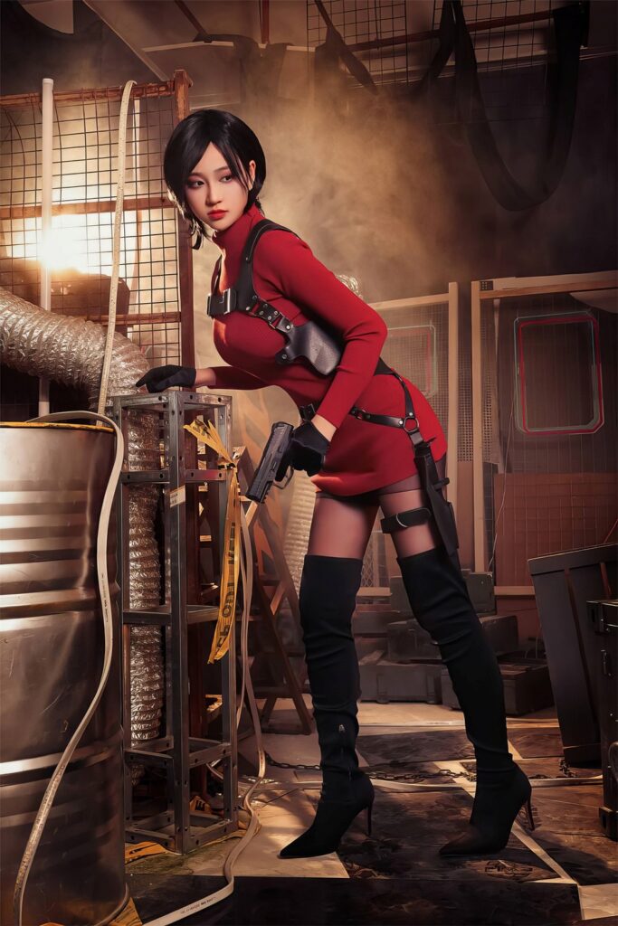 คอสเพลเยอร์สาย OLF โชว์การแต่งคอสเพลย์เป็น Ada Wong จาก Resident Evil 7 Ada Wong Resident Evil Cosplay by Nnian