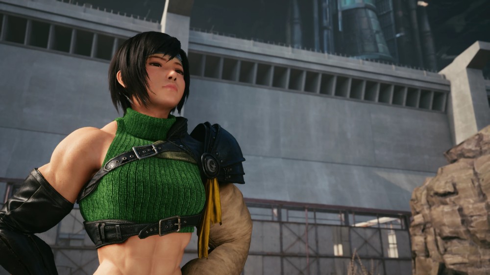 Buffed Female Final Fantasy VII Remake Mod by FudgeX02