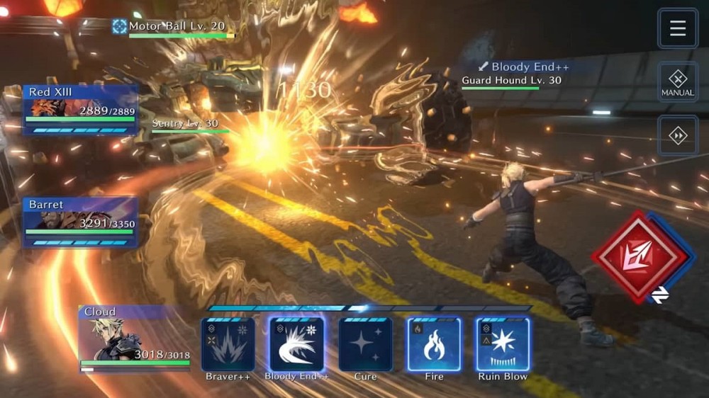 6 เทคนิคควรรู้ในการต่อสู้ภายใน Final Fantasy VII: Ever Crisis 2 Final Fantasy VII Ever Crisis Combat Guide