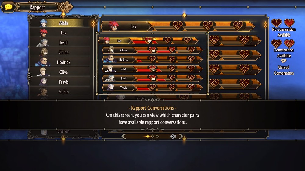 วิธีการพัฒนาสายสัมพันธ์กับตัวละครใน Unicorn Overlord อย่างรวดเร็ว 2 How to Increase Rapport in Unicorn Overlord